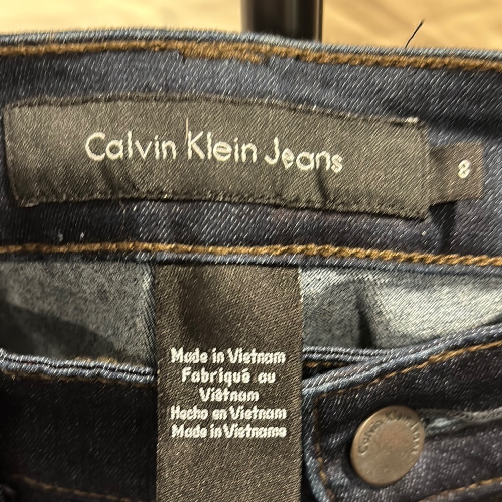 Calvin Klein Jeans Blue Skinny Denim - Picture 2 of 5